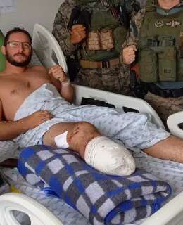 Com dor ‘insuportável’ 24h, policial que perdeu a perna agradece por estar vivo