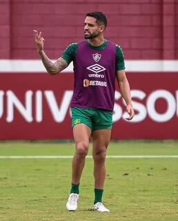 Renato Augusto durante preparação para a partida contra o Madureira (Foto: Marcelo Gonçalves/FFC)