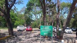 Estacionamento da Sefaz (Secretaria de Estado de Fazenda) no Parque dos Poderes (Foto: Arquivo/Marcos Maluf)