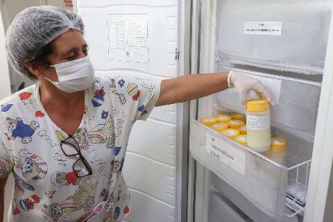 Com 35 bebês internados e geladeiras quase vazias, HRMS pede doação de leite