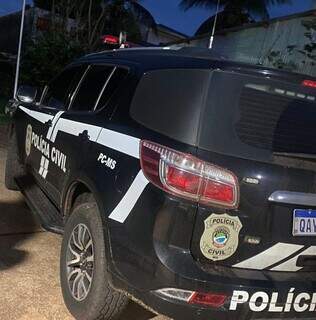 Viatura da Polícia Civil de Mato Grosso do Sul (Foto: Divulgação/PCMS)