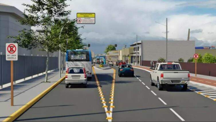 Prefeitura rompe contrato para corredor de ônibus na Avenida Calógeras