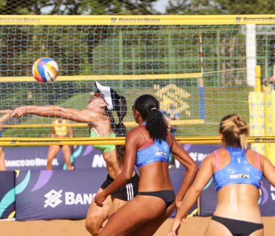 De olho nas Olimp&iacute;adas, atletas abrem 1&ordm; Circuito de V&ocirc;lei de Praia do ano