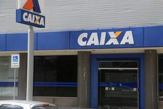 Agência da Caixa Econômica em Mato Grosso do Sul (Foto: Arquivo/Campo Grande News) 
