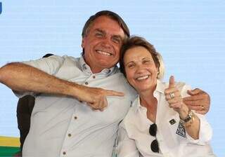 Definição em Campo Grande passa pela senadora Tereza, segundo Bolsonaro (Foto: Reprodução Rede social)