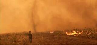 Pantanal em chamas: satélite para identificar autores e nova lei devem tornar uso do fogo uma prática superada (Foto: Arquivo)