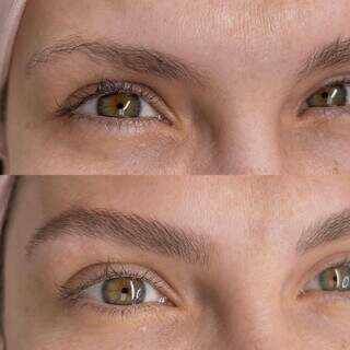 Camila também oferece outros tipos de micropigmentação, como em sobrancelhas. (Foto: Divulgação)