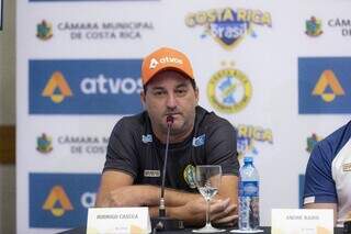 Técnico Rodrigo Cascca que assumiu o clube no inicio da temporada (Foto: Divulgação)