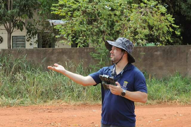 Bairros com maior incid&ecirc;ncia de dengue ser&atilde;o fiscalizados por drones