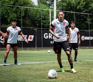 Elenco do Vasco em preparação para o confronto no Copa do Brasil (Foto: Divulgação/Vasco)