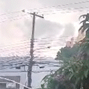 Poste de energia explode e fogo assusta no Coronel Antonino