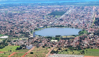 Vista aérea de Três Lagoas, cidade situada a 327 quilômetros da Capital. (Foto: Arquivo/Campo Grande News)