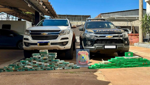Polícia Federal apreende 130 kg de cocaína em rodovia de MS