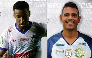 Felipe Sales (à esquerda) e Joelson Ferreira (à direita) foram anunciados nesta segunda-feira (Foto: Divulgação/Costa Rica) 