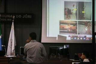 Genilson durante julgamento na 1ª Vara do Tribunal do Júri, em agosto de 2022. (Foto: Arquivo/Henrique Kawaminami)