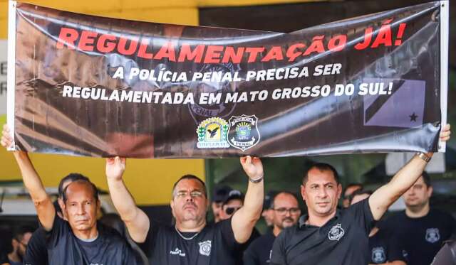 Em Campo Grande um policial &eacute; respons&aacute;vel por 600 detentos, protesta categoria