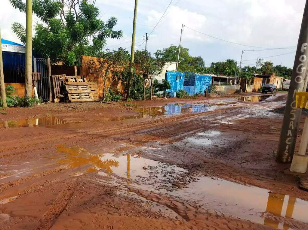 “essas São As águas De Março” Diz Morador Da Capital Sobre Lamaçal Após Chuva Direto Das Ruas 