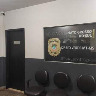 Delegacia de Rio Verde de MT, onde caso é apurado. (Foto: Divulgação)