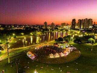 Primeira edição também foi no Parque das Nações Indígenas (Foto: Matheus Carvalho)