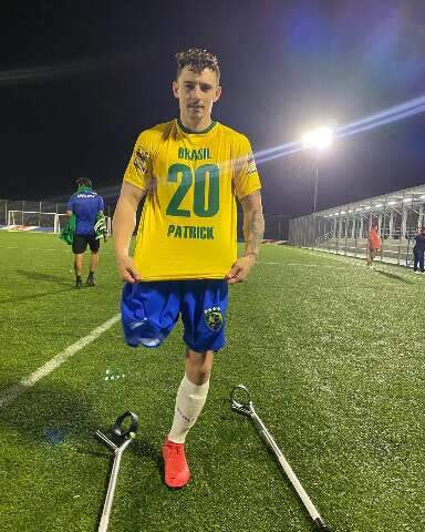 Jogador amputado de MS &eacute; um dos 14 convocado para Sele&ccedil;&atilde;o Brasileira 