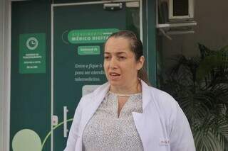 Doutora Marcela Ramone do Nascimento, diretora técnica do hospital Unimed Campo Grande (Foto: Paulo Francis)