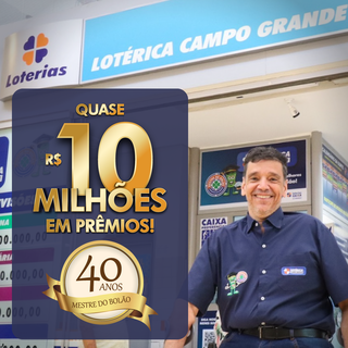 Nos últimos cinco anos, a Lotérica Campo Grande alcançou uma marca impressionante: mais de 750.000 apostas ganhadoras. (Foto: Henrique Kawaminami)