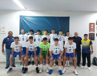 Seleçao de Mato Grosso do Sul que disputa o Campeonato Brasileiro Sub-18 (Foto: Divulgação) 