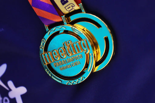 Medalhas do Meeting Paralímpico que serão entregues no sábado (Foto: Silvio Ávila/CPB)