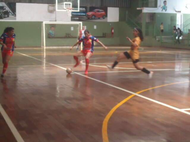 Segunda rodada de Futsal feminino teve goleada de 15x0