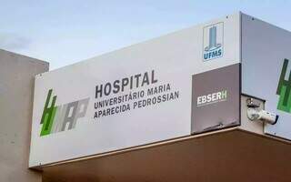 Fachada do Hospital Universitário da UFMS, em Campo Grande (Foto: Divulgação/Humap-Ebserh)