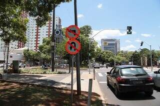 Avenida Afonso Pena com a Rua 14 de Julho será um dos pontos onde a blitz será realizada (Foto: Divulgação)