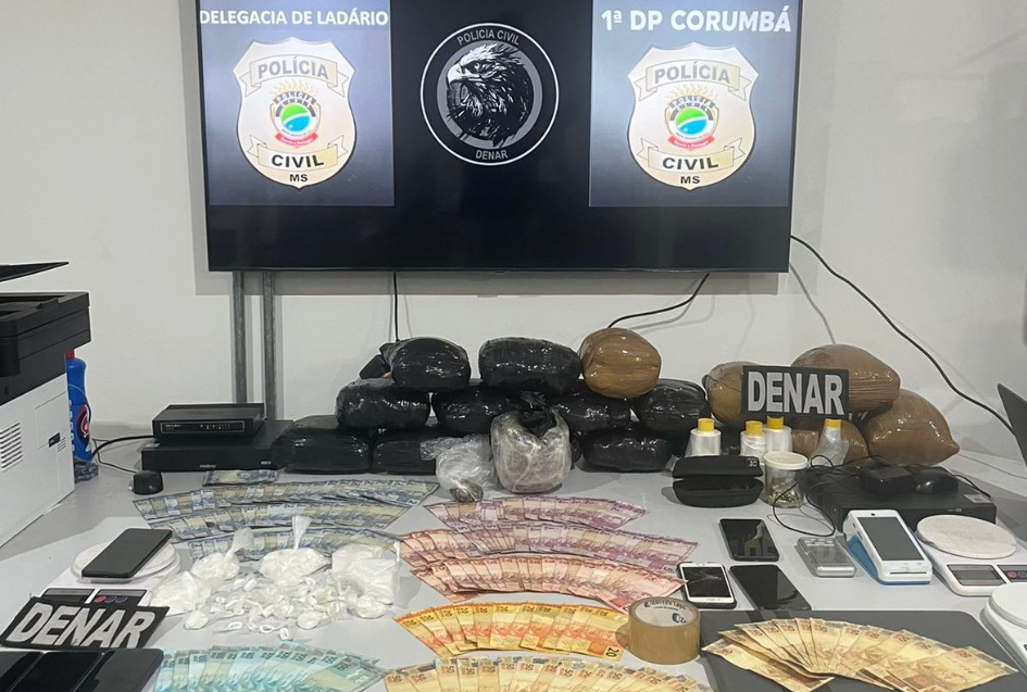 Traficantes que traziam droga da Bolívia são presos em operação 