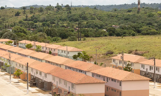 Conjunto de casas populares financiadas pelo governo federal no programa Minha Casa, Minha Vida. (Foto: Joedson Alves/Agência Brasil)