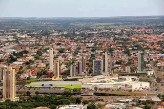 Vista aérea de Campo Grande, capital de Mato Grosso do Sul (Foto: Arquivo/Campo Grande News)