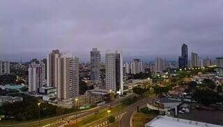 Altos da avenida Afonso Pena, uma das regiões mais urbanizadas de Campo Grande. (Foto: Arquivo)
