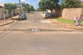 Rua Alfredo Lisboa, onde aconteceram os fatos. (Foto: Reprodução/Google)