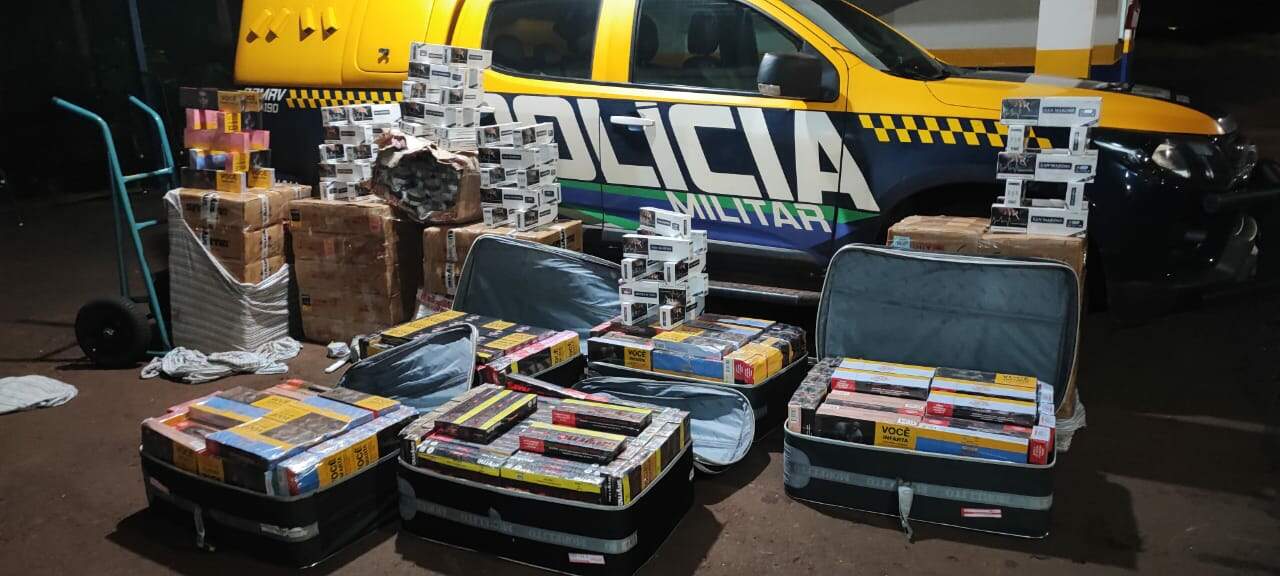 Polícia apreende quase R$ 90 mil em produtos de narguilé contrabandeados