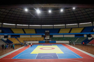 Quadra do ginásio Guanandizão receberá torneio de futsal (Foto: Arquivo)