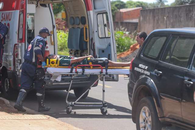 Menino de 13 anos &eacute; atropelado em cruzamento Nova Lima