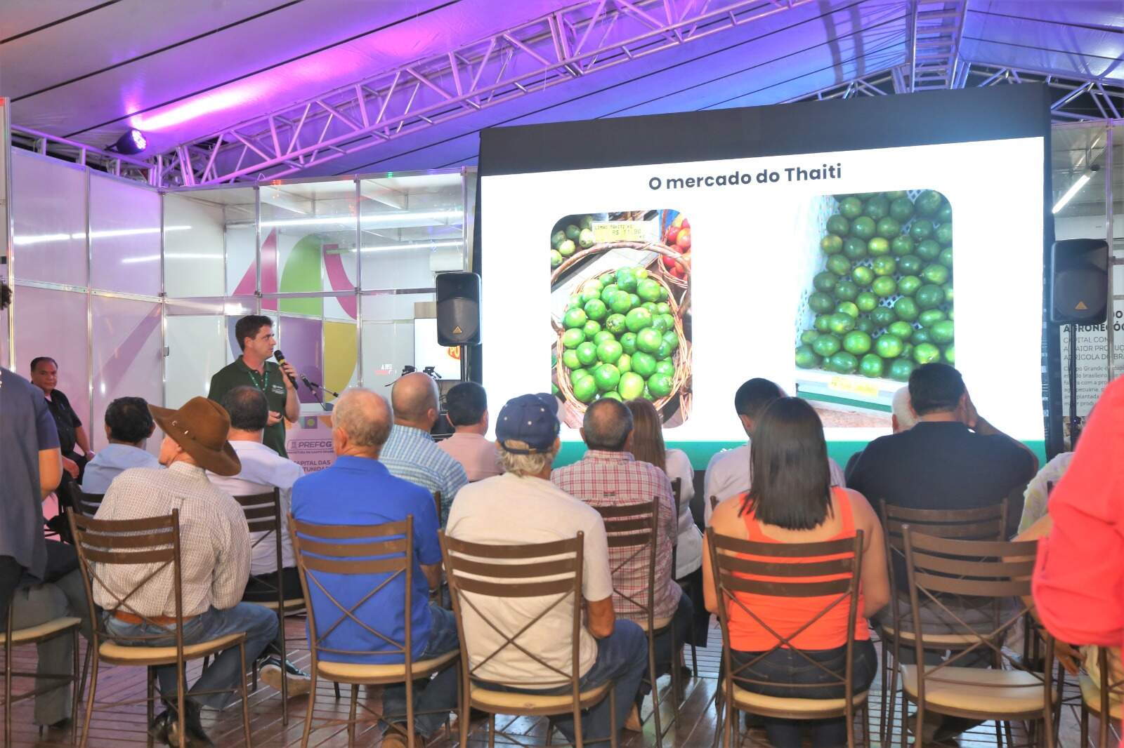 Expogrande tem palestras gratuitas sobre negócios com frutas hoje