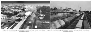 Imagens históricas que contextualizam o Complexo Ferroviário. (Foto: Museu Ferroviário de Bauru)