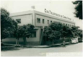 Antiga companhia telefônica de Campo Grande. (Foto: Arquivo/IBGE)