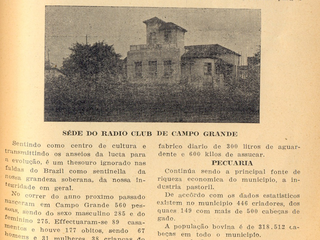 Registro sobre o Rádio Clube no século passado. (Foto: Arquivo)