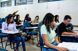 Estudantes em sala de aula. (Foto: Arquivo/Campo Grande News)