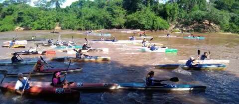 Anastácio recebe 1ª etapa do Campeonato Estadual de Canoagem 