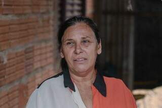 Jane Pereira, moradora da comunidade Homex (Foto:Marcos Maluf)