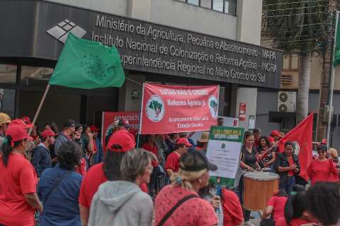 No abril vermelho, MST reivindica cestas básicas para assentados do Estado 