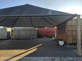 Hamburgueria começou com tenda, em 2016, no Taveirópolis. (Foto: Arquivo pessoal)
