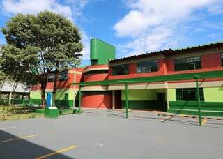 Antiga Escola Riachuelo agora será o Centro de Referência de Esporte e Cultura (Foto: divulgação TJMS)