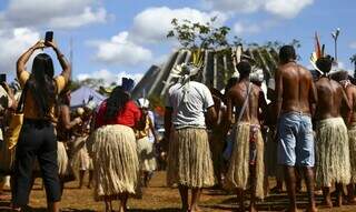 Expectativa é que mobilização ultrapasse a participação do ano passado, de 6 mil indígenas (Foto: Marcelo Camargo/Agência Brasil)